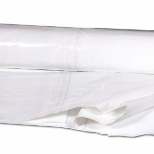 White Floor Secure Sheeting 250mu 4M Wide