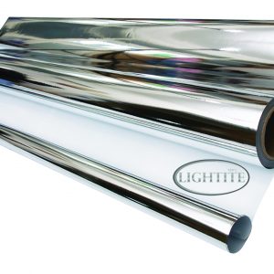Silver/White Lightite Sheeting 125mu 1.25M Wide