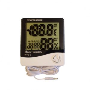 Hygro/Thermometer with Probe HTC-2 Large Display