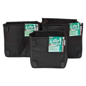 Alternative view of PLANT!T Square Base DirtPot Multipack