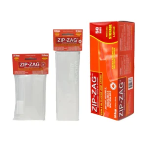 Zip-Zag Bags Clear