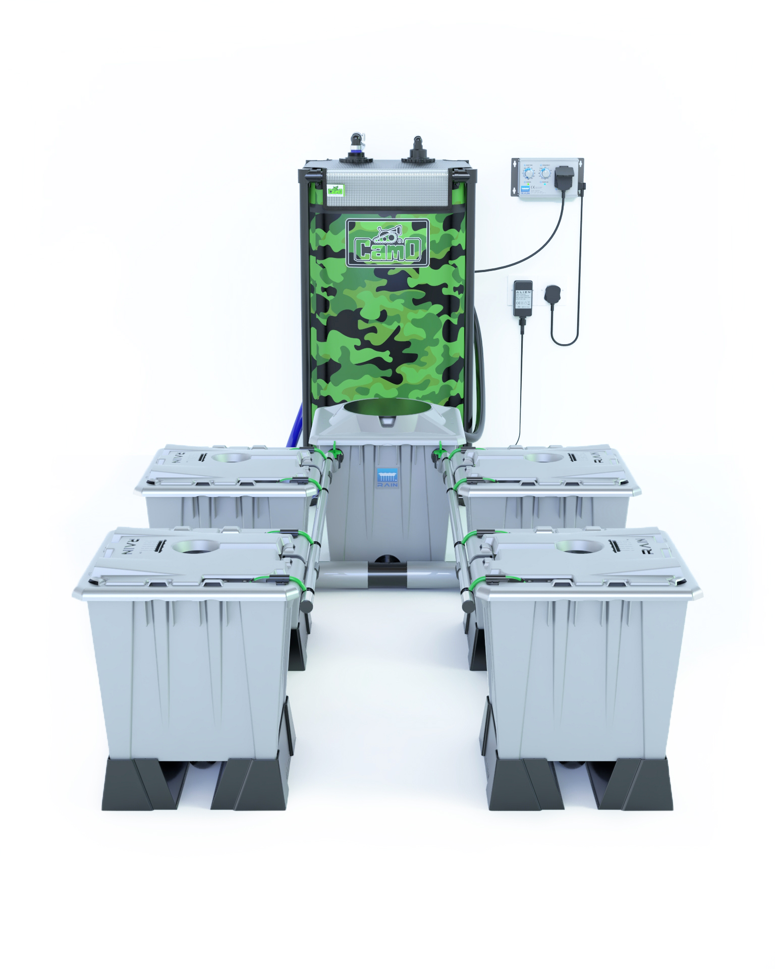 Alien Rain - Pro Silver Series 15L Systems