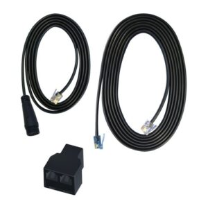Alternative view of Trolmaster (ECS-3) RJ12 to Threaded Waterproof Connector converter cable