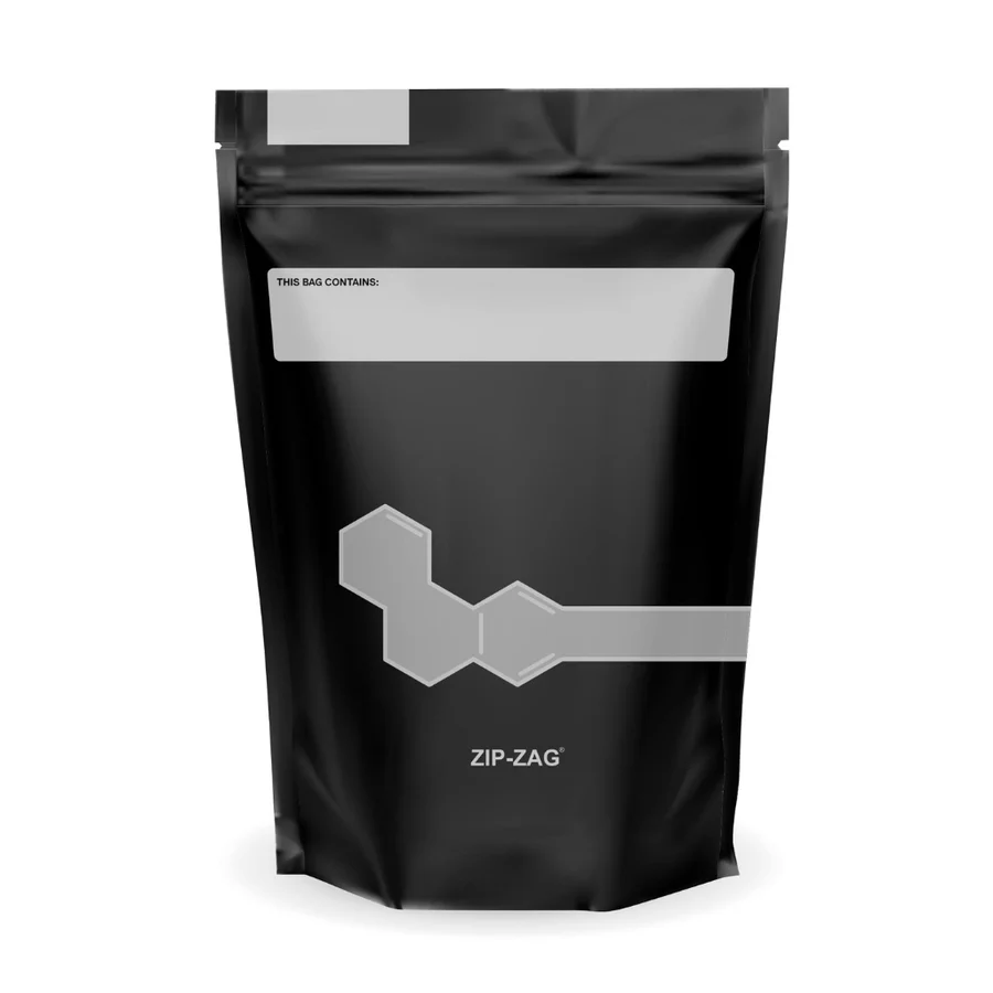 Zip-Zag Black Smell Proof Storage Bag - Image 5