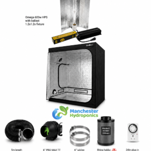 1.2m x 1.2m Complete 600W HPS Grow Tent Kit