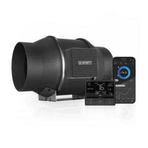 Alternative view of AC Infinity Cloudline Pro T-Series Inline Fan - Temp, Humidity & VPD