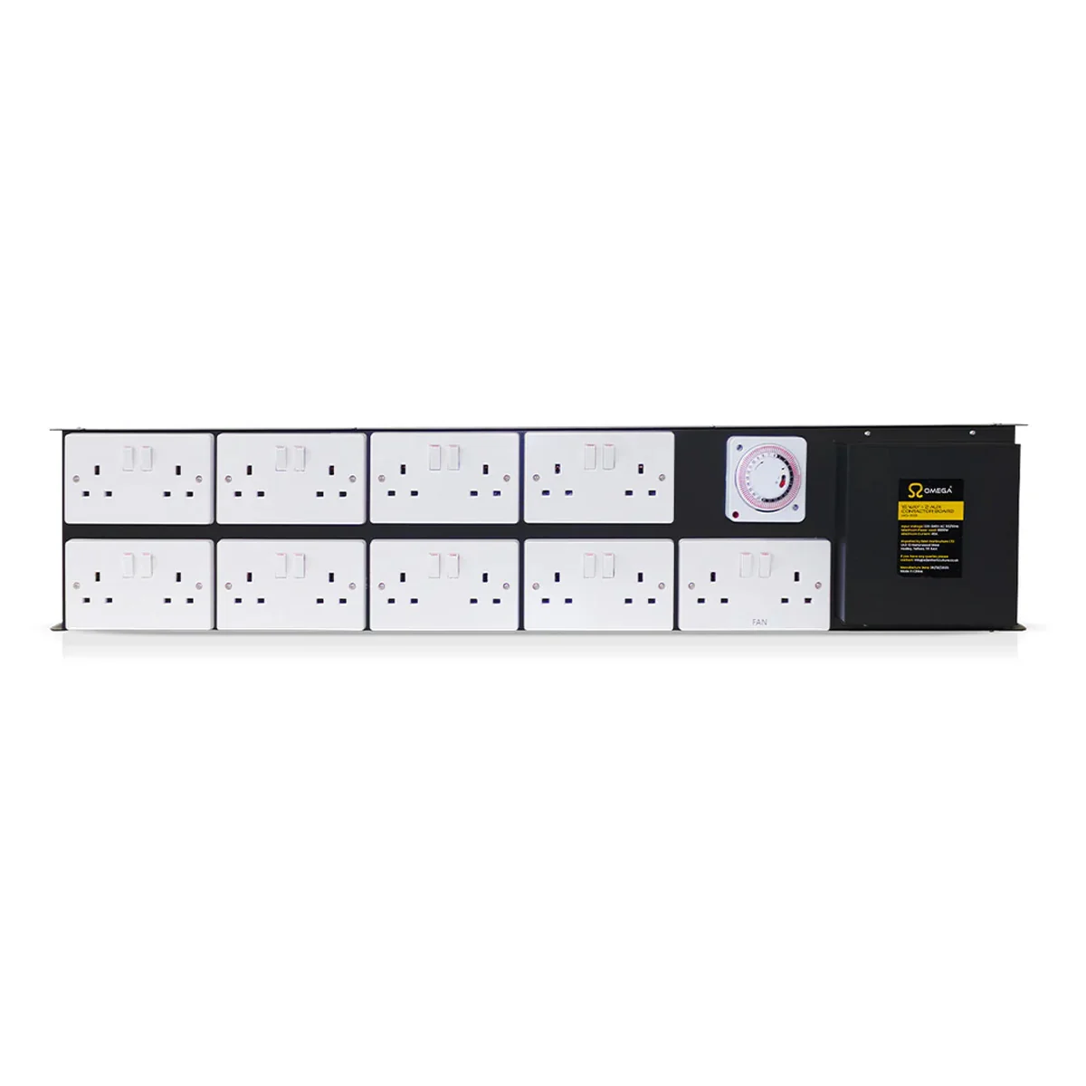 Omega - Contactor Timer 16 way + 2 AUX