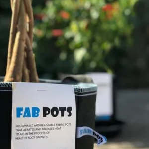 Alternative view of Fab Pots Fabric Grow Pots 26.5Litre